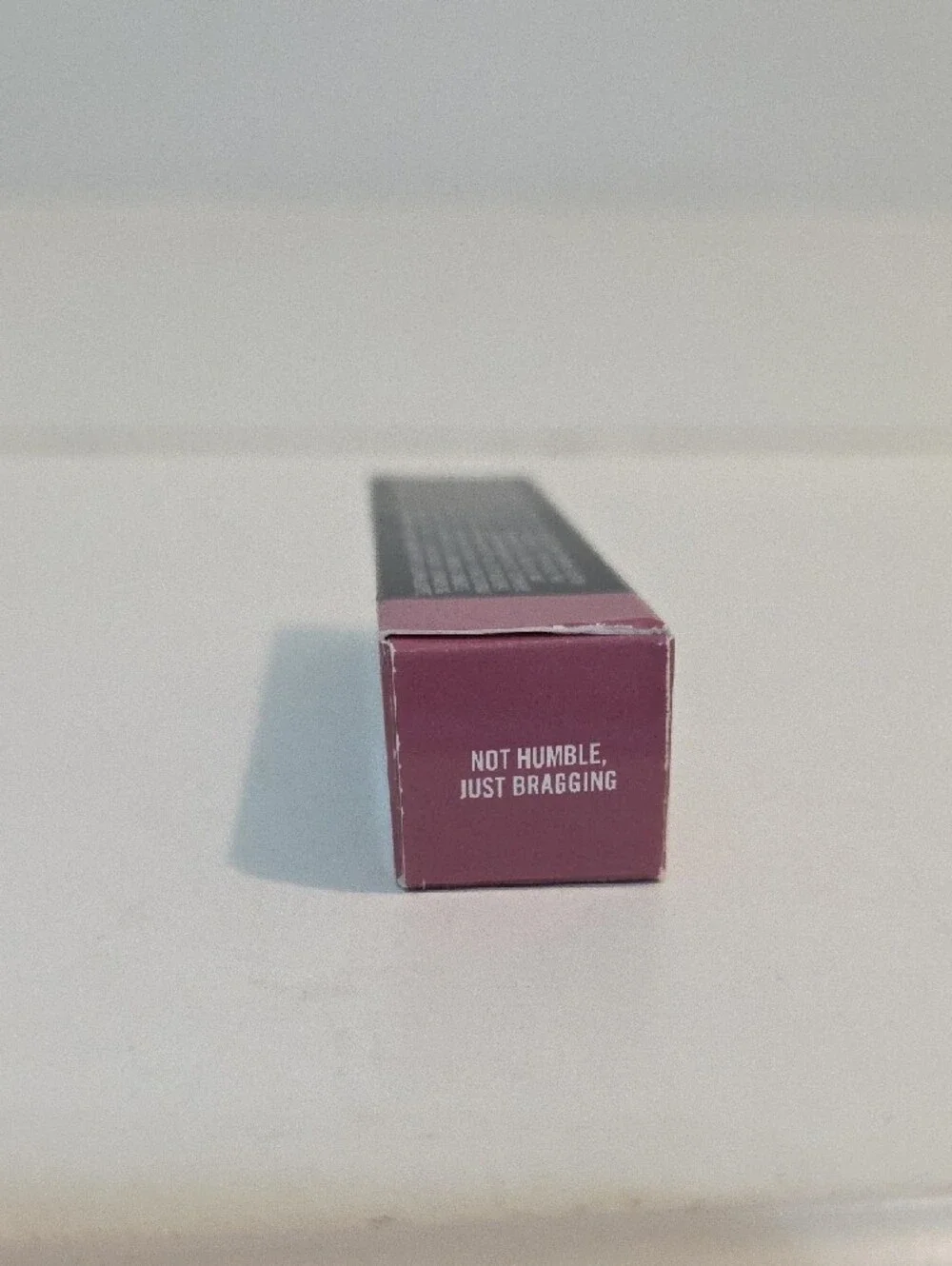 MAC Not Humble Just Bragging  Lustreglass Lipstick (Discontinued) NIB - Picture 2 of 8